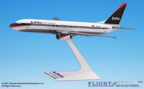 Flugzeugmodelle: Delta Air Lines - Boeing 737-800 - 1:200