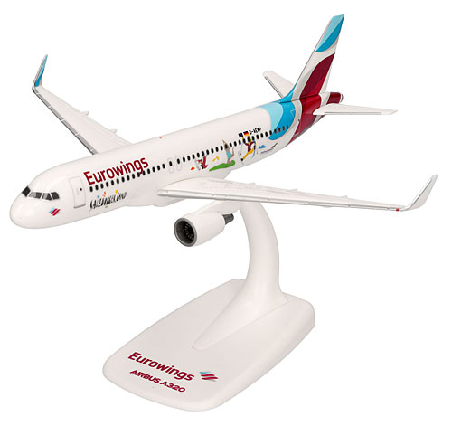 Flugzeugmodelle: Eurowings - Salzburger Land - Airbus A320-200 - 1:200
