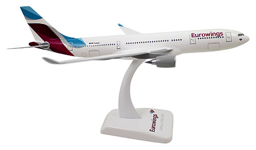 Flugzeugmodelle: Eurowings - Airbus A330-200 - 1:200 - PremiumModell