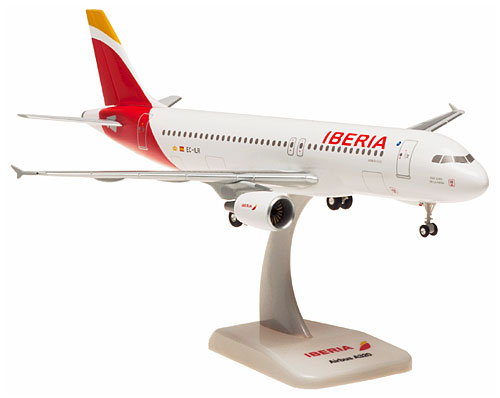 Flugzeugmodelle: Iberia - Airbus A320-200 - 1:200 - PremiumModell