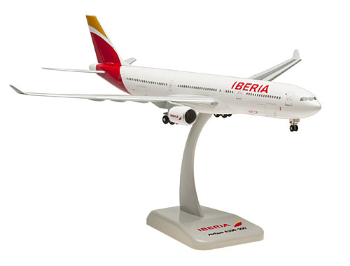 Flugzeugmodelle: Iberia - Airbus A330-300 - 1:200 - PremiumModell