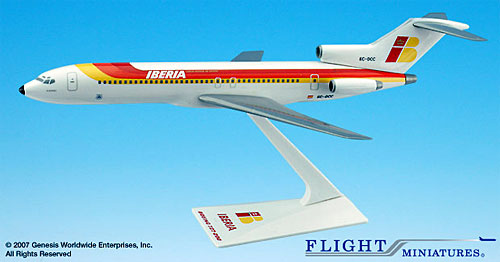 Flugzeugmodelle: Iberia - Boeing 727-200 - 1:200