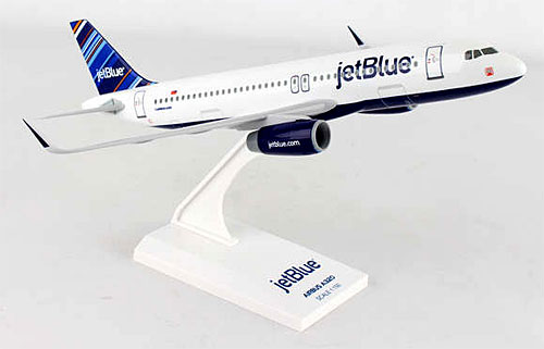Flugzeugmodelle: JetBlue - Barcode - Airbus A320-200 - 1:150 - PremiumModell
