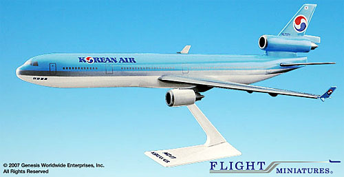 Flugzeugmodelle: Korean Air - MD11 - 1:200