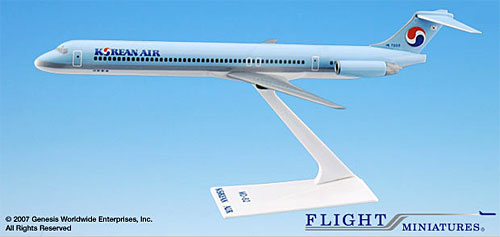 Flugzeugmodelle: Korean Air - MD82 - 1:200