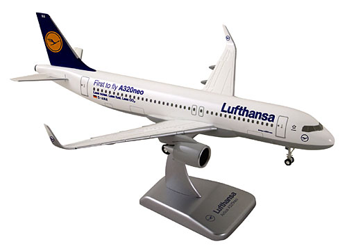 Flugzeugmodelle: Lufthansa - Airbus A320neo - 1:200 - PremiumModell