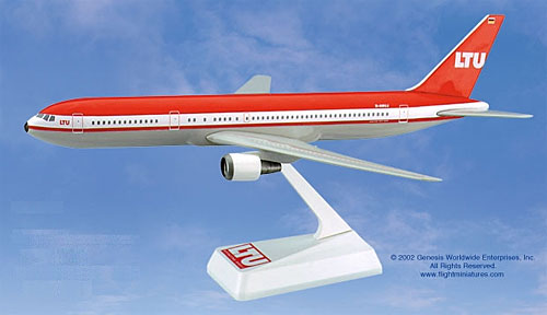 Flugzeugmodelle: LTU - Boeing 767-300 - 1:200