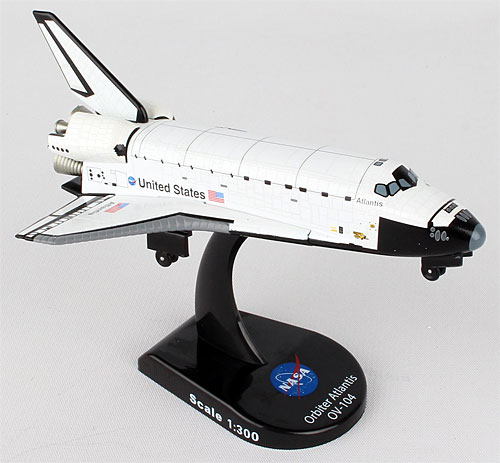 Flugzeugmodelle: NASA - Space Shuttle - Atlantis - 1:300 - DieCast