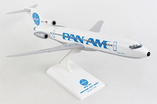 Flugzeugmodelle: Pan Am - Boeing 727-200 - 1:150 - PremiumModell