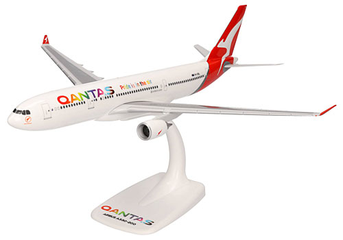Flugzeugmodelle: Qantas - Pride - Airbus A330-200 - 1:200