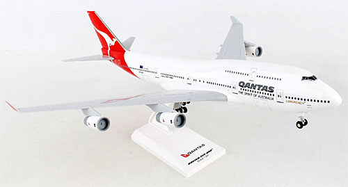 Flugzeugmodelle: Qantas - Boeing 747-400 - 1:200 - PremiumModell