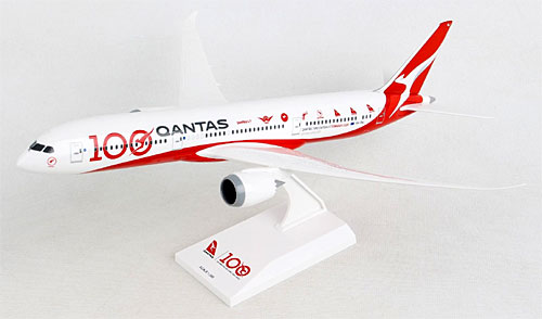 Flugzeugmodelle: Qantas - 100th Anniversary - Boeing 787-9 - 1:200 - PremiumModell