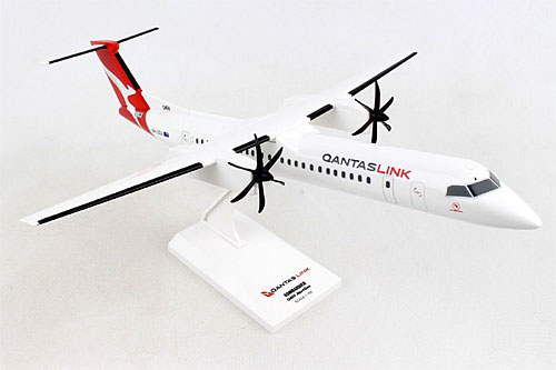 Flugzeugmodelle: QantasLink - Bombardier Dash8 Q400 - 1:100 - Premium Modell
