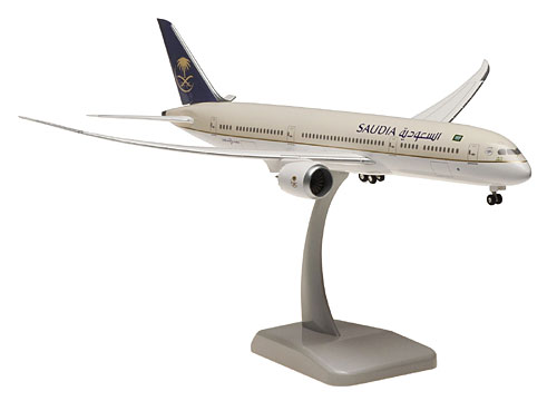Flugzeugmodelle: Saudia - Boeing 787-9 - 1:200 - PremiumModell