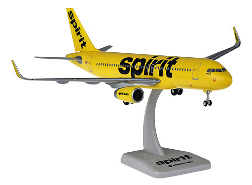 Flugzeugmodelle: Spirit Airlines - Airbus A320 - 1:200 - PremiumModell