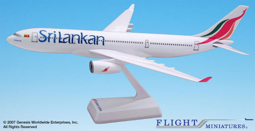 Flugzeugmodelle: SriLankan - Airbus A330-200 - 1:200
