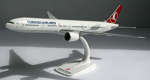 Flugzeugmodelle: Turkish Airlines - Boeing 777-300ER - 1:200