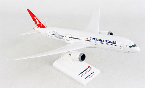 Flugzeugmodelle: Turkish Airlines - Boeing 787-9 - 1:200 - PremiumModell