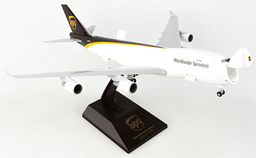 Flugzeugmodelle: UPS - Boeing 747-400 - 1:200 - PremiumModell