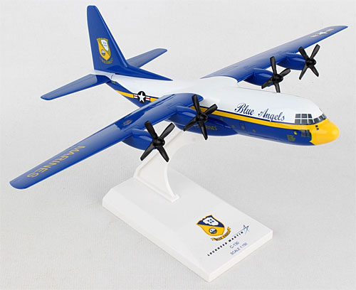 Flugzeugmodelle: US Marine Corps - Blue Angels - Lockheed C-130 Hercules - 1:150 - PremiumModell