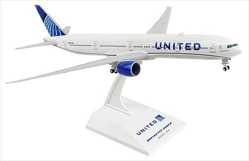 Flugzeugmodelle: United - Boeing 777-300ER - 1:200 - PremiumModell