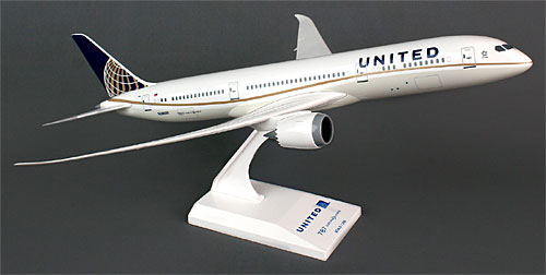 Flugzeugmodelle: United - Boeing 787-9 - 1:200 - PremiumModell