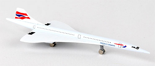 Spielzeug: British Airways Concorde Spielzeugflugzeug