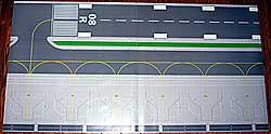 Spielzeug: Flughafen Layout Matten 199x103cm 1:200 und 1:400