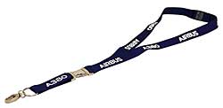 Airbus Lanyard A380 mit Metallverschluss und Haken