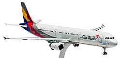 Flugzeugmodelle: Asiana Airlines - Airbus A321-200 - 1:200 - PremiumModell