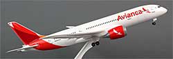 Flugzeugmodelle: Avianca - Boeing 787-8 - 1:200 - PremiumModell