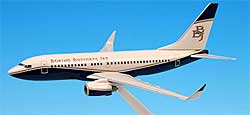 Flugzeugmodelle: Boeing - House Color - BBJ - 1:200