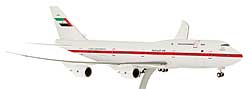 Flugzeugmodelle: United Arab Emirates - Boeing 747-8 - 1:200 - PremiumModell