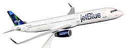 Flugzeugmodelle: JetBlue - Airbus A321-200 - 1:150 - PremiumModell