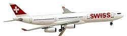 Flugzeugmodelle: SWISS - Airbus A340-300 - 1:200 - PremiumModell