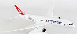 Flugzeugmodelle: Turkish Airlines - Boeing 787-9 - 1:200 - PremiumModell