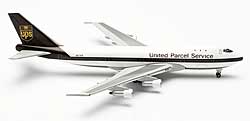 Flugzeugmodelle: UPS - United Parcel Service - Boeing 747-100F - 1:500