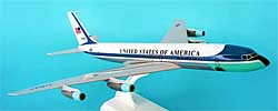 Flugzeugmodelle: Air Force One - Boeing 707 VC-137 - 1:150 - PremiumModell