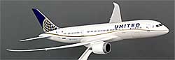 Flugzeugmodelle: United - Boeing 787-8 - 1:200 - PremiumModell