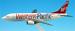 Flugzeugmodelle: Western Pacific - Boeing 737-300 - 1:200