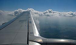Rundflug mit der Air Berlin über Sachsen