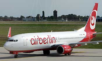Air Berlin Boeing 737-800 D-ABBE