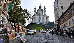 Andreaskirche und Andreashügel