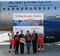 Erstflug Dresden-Moskau