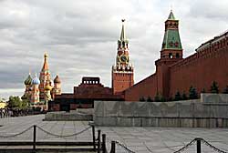 Roter Platz mit Lenin Mausoleum