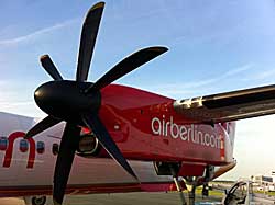 Air Berlin fliegt mit Dash 8-400 nach Heringsdorf